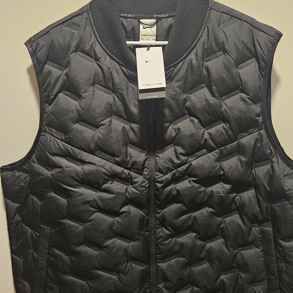 Nike golf therma fit man's vest down filling Size 3xl